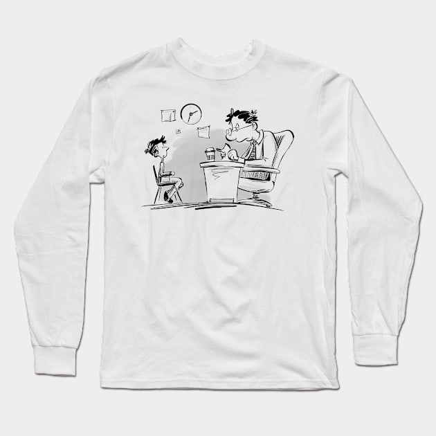 Principle's office Long Sleeve T-Shirt by Jason's Doodles